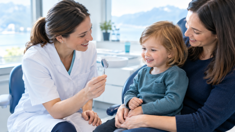 premiere visite dentiste enfant montreux